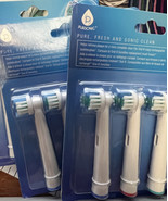 3 pack of 4 ea Pursonic pure fresh &amp; sonic Electric Toothbrush Replaceme... - £19.22 GBP