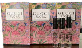 3 x GUCCI FLORA Gorgeous Gardenia vials 1.5 ml ea. 3 vials per order - $16.45