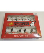 Vintage Peanuts Snoopy Adler Christmas lights set - NIB PE30 - tested ! - $29.99