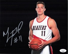 Meyers Leonard signed 8x10 photo JSA Portland Trailblazers Autographed - $49.99