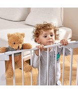 Cumbor 29.5-46" Auto Close Safety Baby Gate, Extra Tall and Wide Child Gate - $74.79