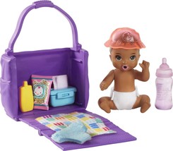 Barbie Skipper Babysitters Inc Doll &amp; Accessories, Feeding &amp; Bath Set with Color - £9.30 GBP