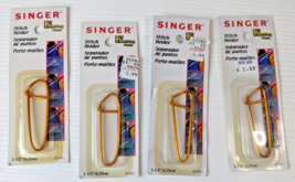 Lot of 4 Singer Stitch Holder 2 1/2&quot; 6,25cm Knitting Nook New 03103 - £5.41 GBP