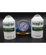 Dye Charge for R12 Refrigerant Systems, R12, R-12, Envirosafe, 2 cans/Gauge - £26.19 GBP