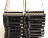 LOT OF 14 HITACHI Dell XX517 450GB 15K 3.5&quot; SAS 3GBPS Hard Drive WITH CADDY - $326.27