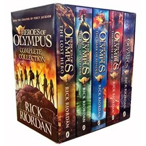 Heroes of Olympus Complete Collection 5 Books Box Set -The Lost Hero/The Son of  - £39.42 GBP