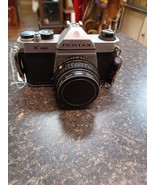 Pentax Asahi K1000 35mm SLR Camera 50mm Lens Made in Japan Metal Lens Cap - $365.57 CAD
