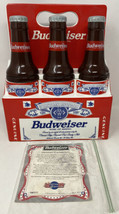 Budweiser 1998 Enesco 480118 Six-Pack Long Neck Cookie Jar Vintage w/ COA - £39.96 GBP