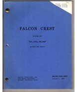 *FALCON CREST - WIN, PLACE, AND SHOW (1984) Revised Final Draft Script S... - £58.73 GBP