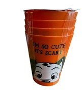 Disney Halloween 101 Dalmatians Cups 4-Pack 16oz “I’m So Cute It’s Scary” - $294.81 MXN