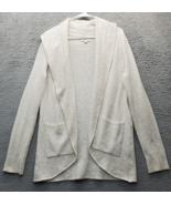 LOFT Cardigan Sweater Women&#39;s M Multi Soft Knit Stretch Long Sleeve Open... - $451.35 MXN