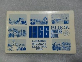 BUICK LESABRE WILDCAT ELECTRA 1966 Owners Manual 14692 - $16.82