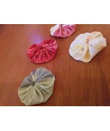 Ten (10) Fabric Yo-Yos - $4.00