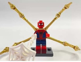 Amazing Spider-Man Iron Spider Building Minifigure Bricks US - £7.01 GBP