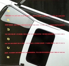 1992 Hyundai SCOUPE sales brochure catalog US 92 LS - £4.76 GBP