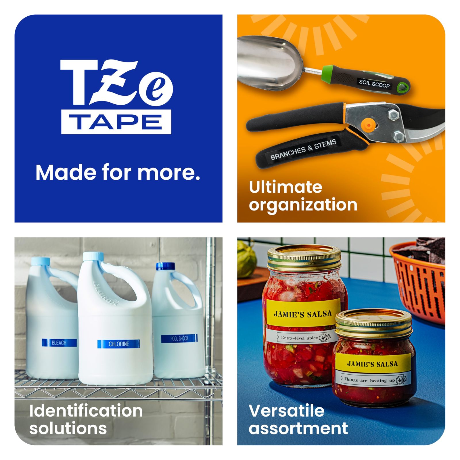 Brother Genuine P-Touch TZe, Black Print on White, Flexible ID Laminated Label T Item image 10