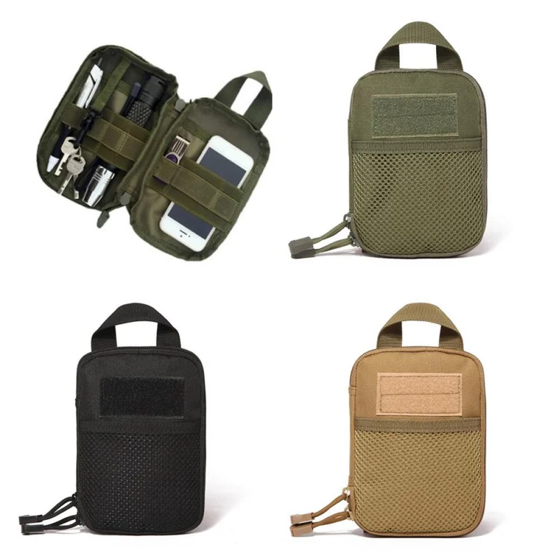 600D Nylon Gear Hunting Bag Gadget Purses Tactical Bag Outdoor Molle Military - £8.03 GBP