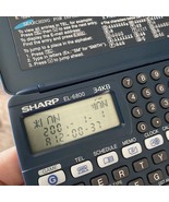 Sharp MEMO MASTER ORGANIZER EL-6800B Parts LINE ERROR Works***** - £8.75 GBP