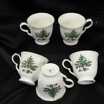 Nikko Happy Holidays Cups Christmas Lot of 5 - £19.35 GBP