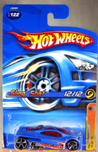 2006 Hot Wheels #122 Track ACES 12/12 SLING SHOT Blue w/Chrome OH5 Spoke... - $15.00