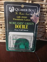 Quaker Boy QB 2000 Premium Latex Screamin&#39; Green Double - £68.95 GBP