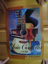 Elvis Costello Posters Steve Snow Fillmore Piano Guitar Pod 15 1996-
sho... - $67.22