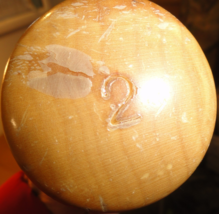 EUC MARUCCI BONE RUBBED HANDCRAFTED 2 AP5 BLACK &amp; TAN PRO MODEL BASEBALL... - $22.98