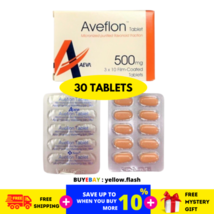 1 X Aveflon 500mg 30&#39;s Trattamento delle emorroidi @ Piles SPEDIZIONE GR... - $25.05