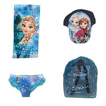 Disney Frozen Summer Bundle Beach or Pool 4 Pieces For Girls (4 years(Swim Panty - £18.49 GBP