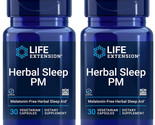 HERBAL SLEEP PM  SLEEP AID 60 Capsule  LIFE EXTENSION - $37.99