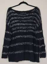 Talbots Women&#39;s Plus Size Petites Navy Blue &amp; White Striped Sweater - Size 2Xp - £16.55 GBP