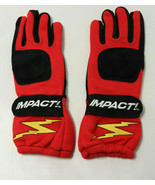 IMPACT RACE GLOVES G1 Nomex RED Racing ISO Certified Small S NEW - $29.99