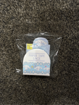 CINNAMOROLL Paper Tape Stationary-NEW SANRIO Japan Blu/White Lace 2018 W... - $10.59