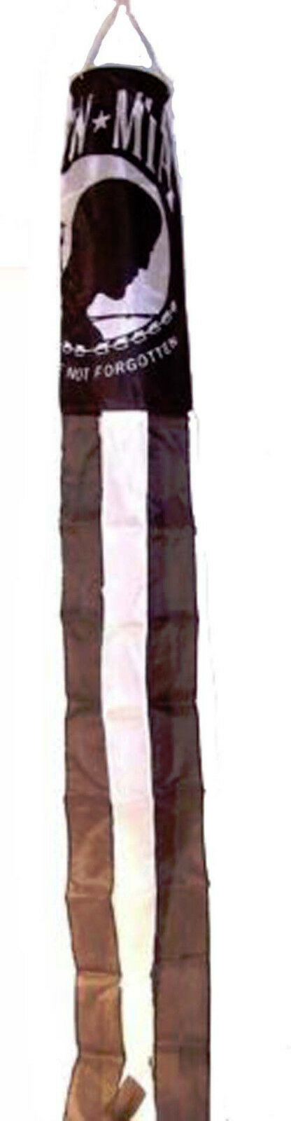 POW MIA WINDSOCK windsox wind socks windsocks chimes flying SOCK MILITAR... - $4.74