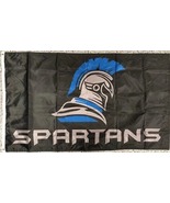 Collins-Maxwell Spartans Black Flag 3×5Ft - $19.00