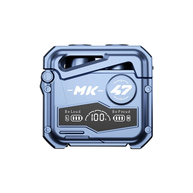 MK47 Wireless Bluetooth Earphone TWS Gaming Earbuds - £15.18 GBP