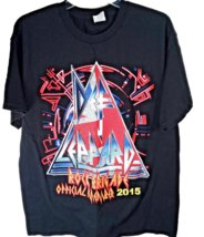Def Leppard T-Shirt Rock Brigade 2015 Official Member Size Large Black Alstyle - £12.36 GBP
