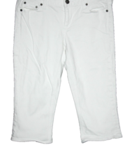 J Crew Jeans Women&#39;s 30 Matchstick Crop White Stretch 30X18 Denim Jean C... - $18.00