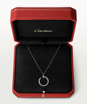  Cartier Juste Un Clou Necklace 18K White Gold and Diamonds - £3,830.36 GBP