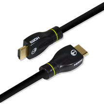 HDMI 2.0 Cable 3ft Ultra-HD High Speed 4K 3D HDTV 18Gbs with Audio &amp; Ethernet - £11.19 GBP
