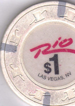 $1 RIO Casino Chip - Older Style - $5.95