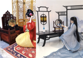 1:6 Chinese Dresser Only for 1/6 Scale Dollhouse / Art / Decoration - $314.65 MXN+