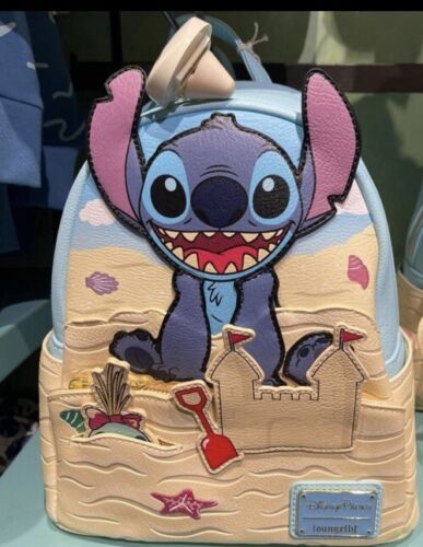 Disney Parks Stitch Loungefly Mini Backpack Lilo &amp; Stitch New - $150.00