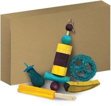 Kaytee Hamster Chew &amp; Treat Toy Assortment: 5 Crunchy Toys for Dental He... - £7.78 GBP+