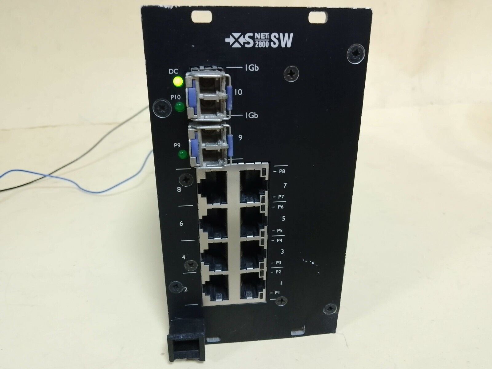 Siqura XSNet 2800 SW/SA 59940981901-06 Gigabit Ethernet Managed Switch 8+2 - $878.90