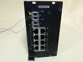 Siqura XSNet 2800 SW/SA 59940981901-06 Gigabit Ethernet Managed Switch 8+2 - £680.28 GBP