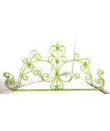 Vintage Victorian Wrought Iron Scroll Decor Door Topper / Twin Headboard... - £82.01 GBP