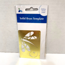 ATD 2008 Dragonfly Solid Brass Template New in Package 3.25 x 2.25 inch - £4.53 GBP