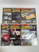 VINTAGE MOTORSPORT Complete Year 2008 6 Issues Journal of Motor Racing H... - $24.40