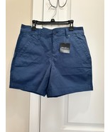 BNWT Eddie Bauer Women&#39;s Aspire Chino Shorts, Dusted Indigo, Size 6 - $551.09 MXN